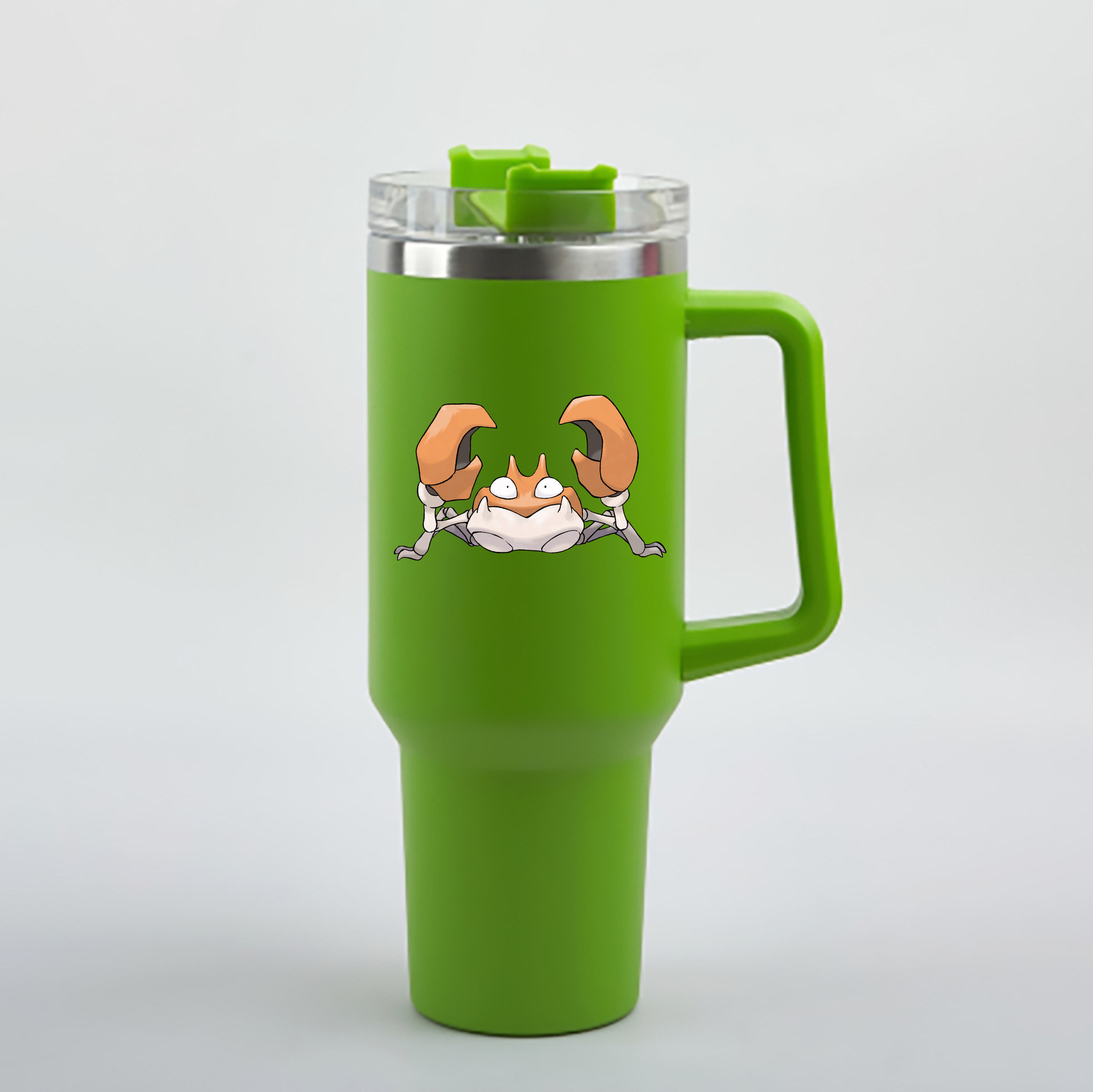 （画像用） ポケットモンスター Pokémon 1200mL車用タンブラー - クリスタルステッカー（プラスチックストロー付き）